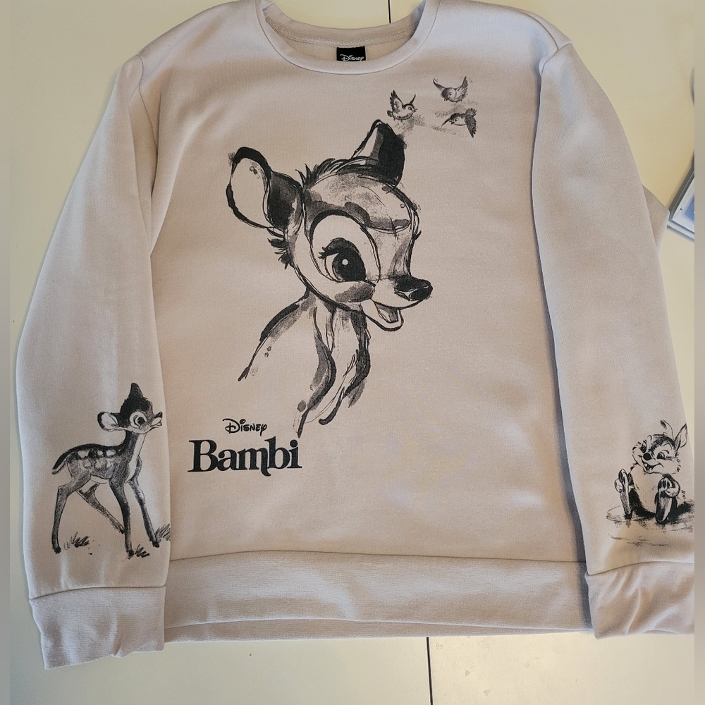 Disney Bambi Cream Sweatshirt